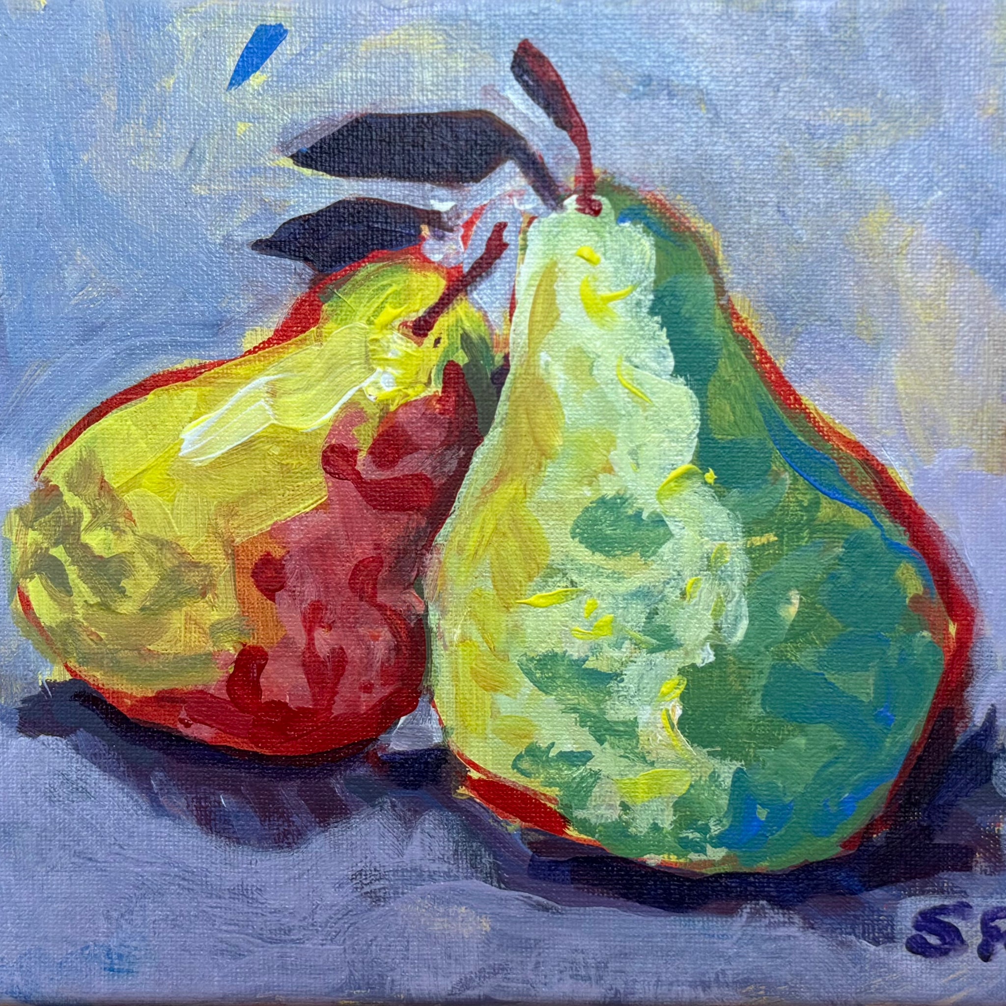 A Pair of Pears | Canvas Print