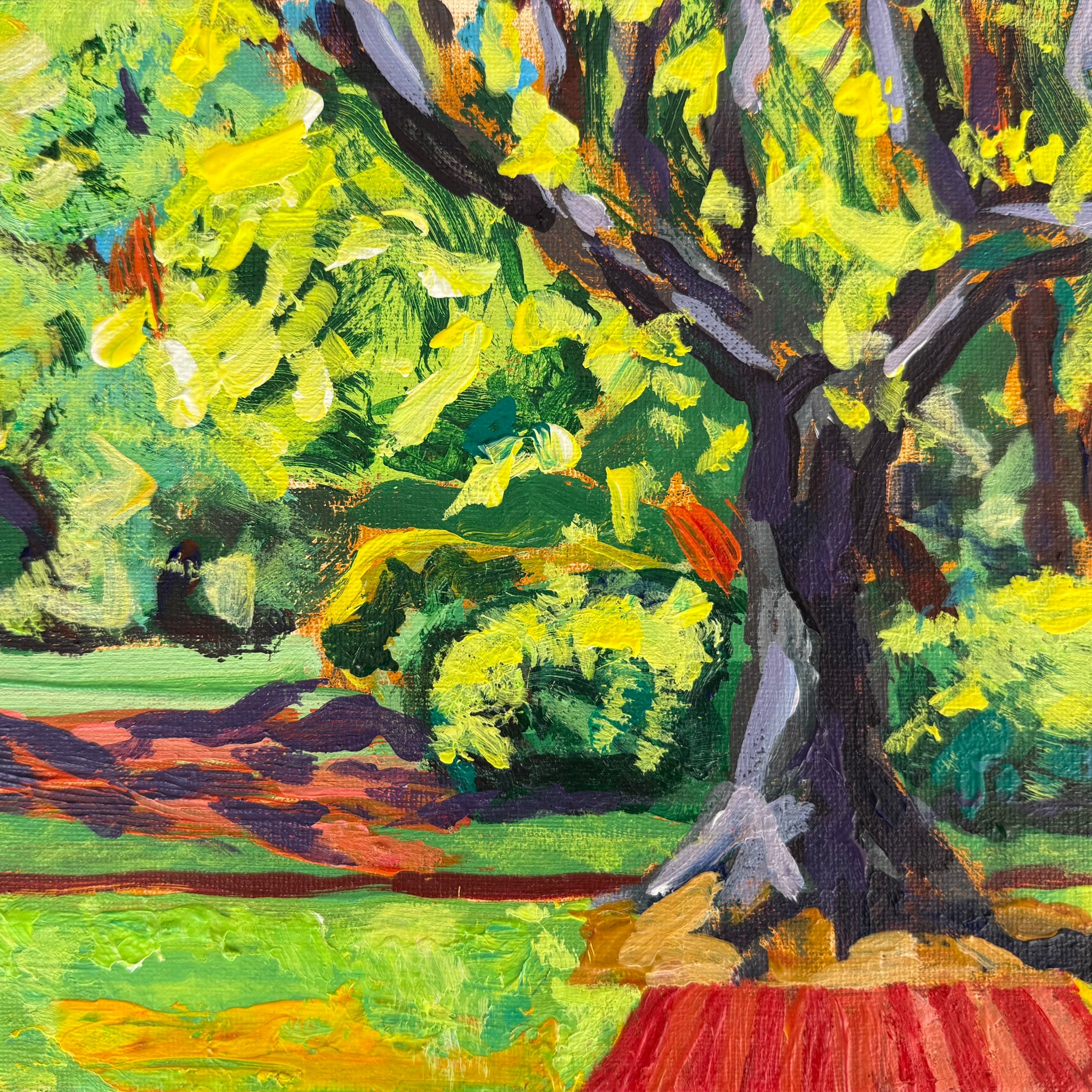 Fauve in The Grove | Canvas Print