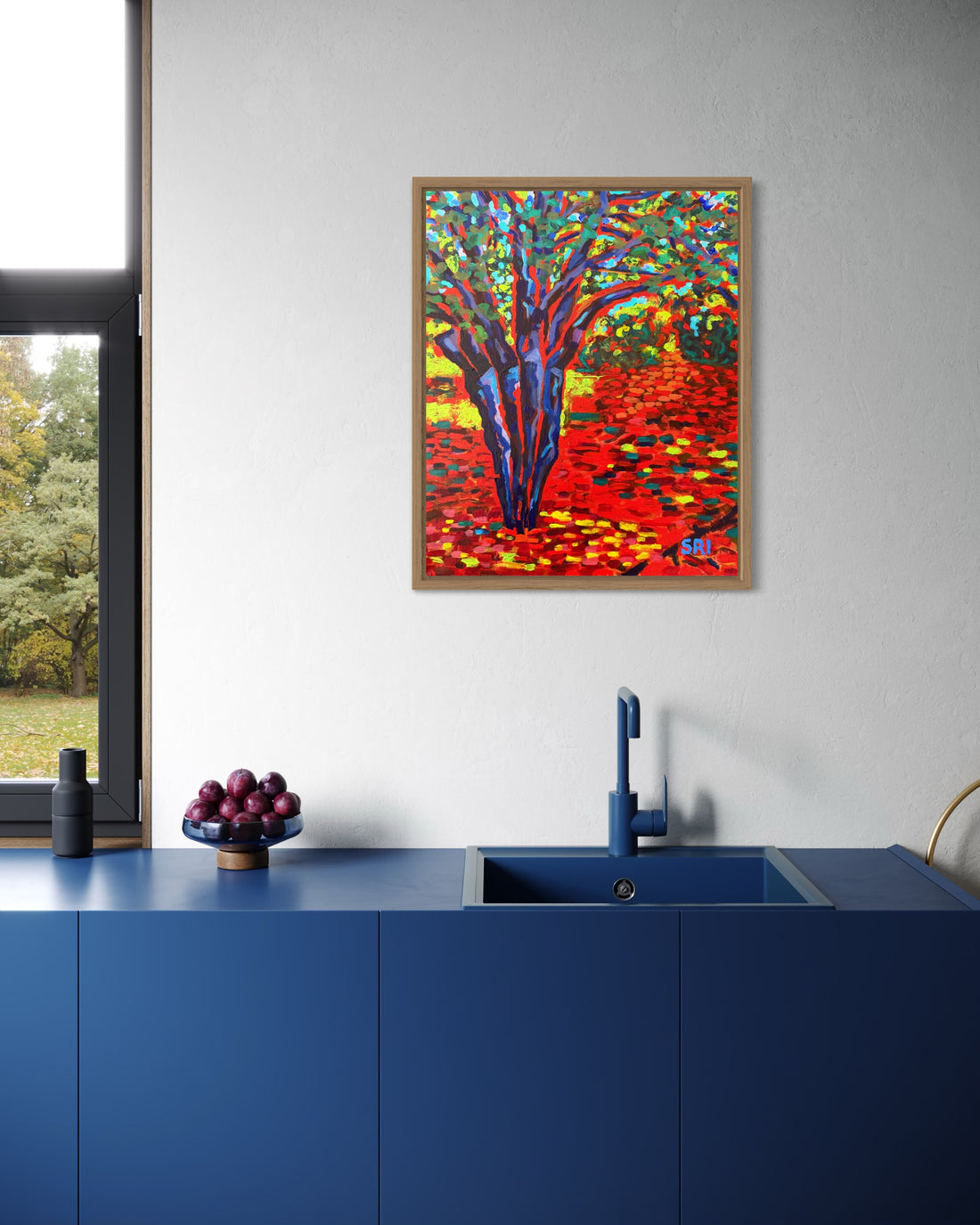 Blue Tree | Original Artwork