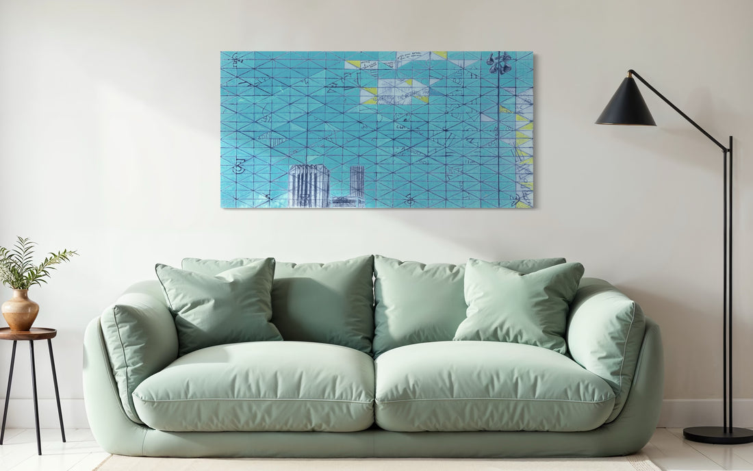 Sky of Art Grid of Science | Original Artwork