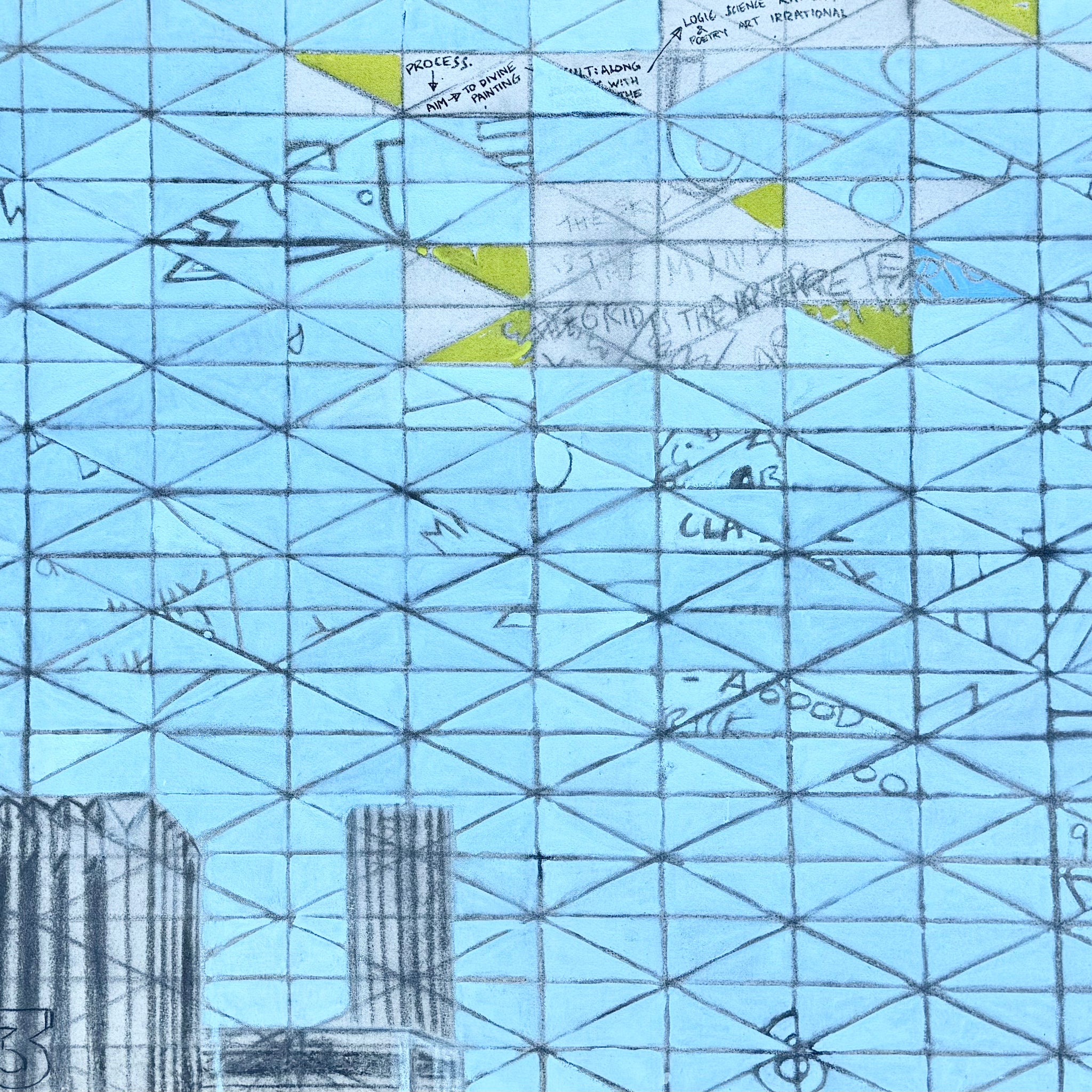 Sky of Art Grid of Science | Canvas Print