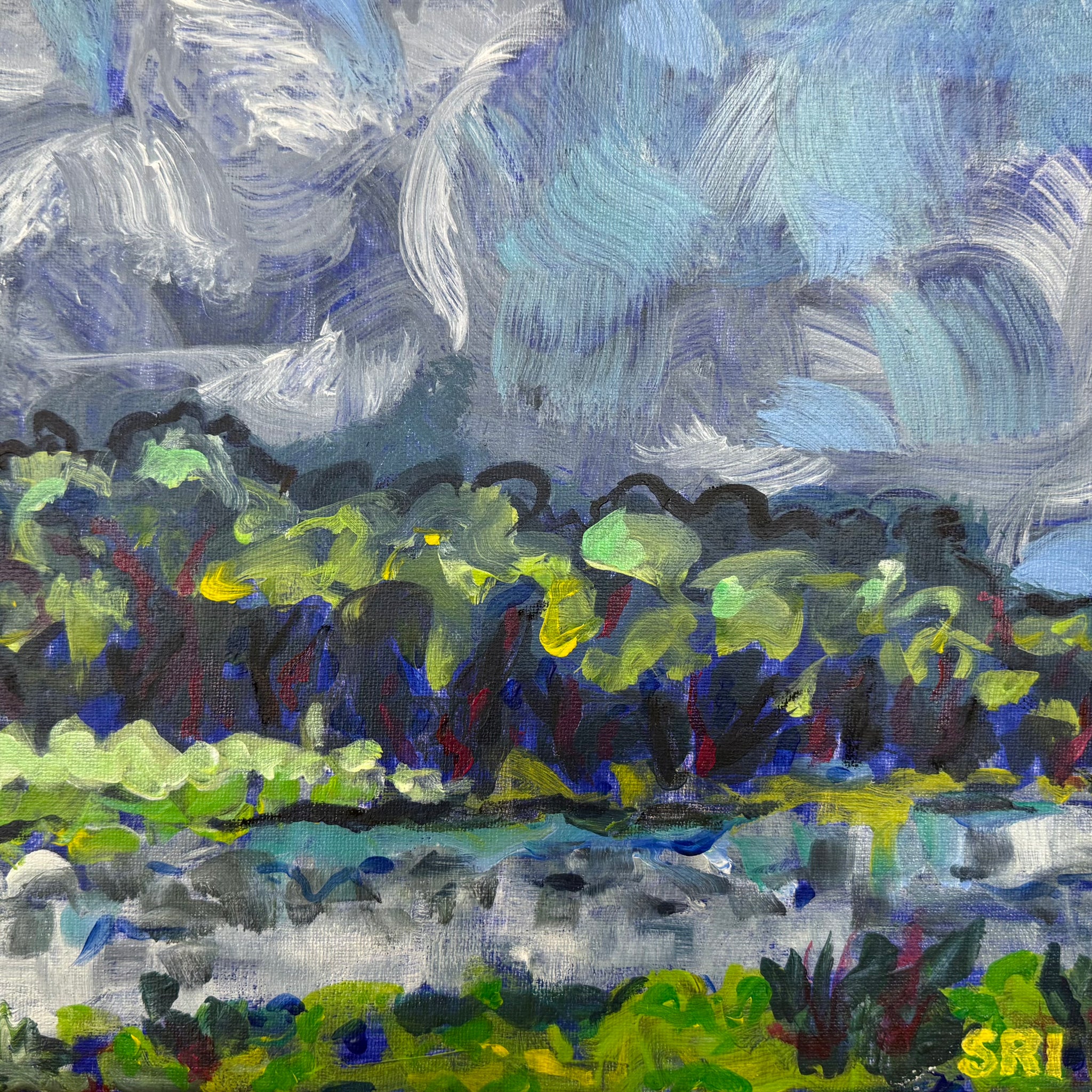 Steam Train Dam | Canvas Print