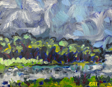 Steam Train Dam | Canvas Print