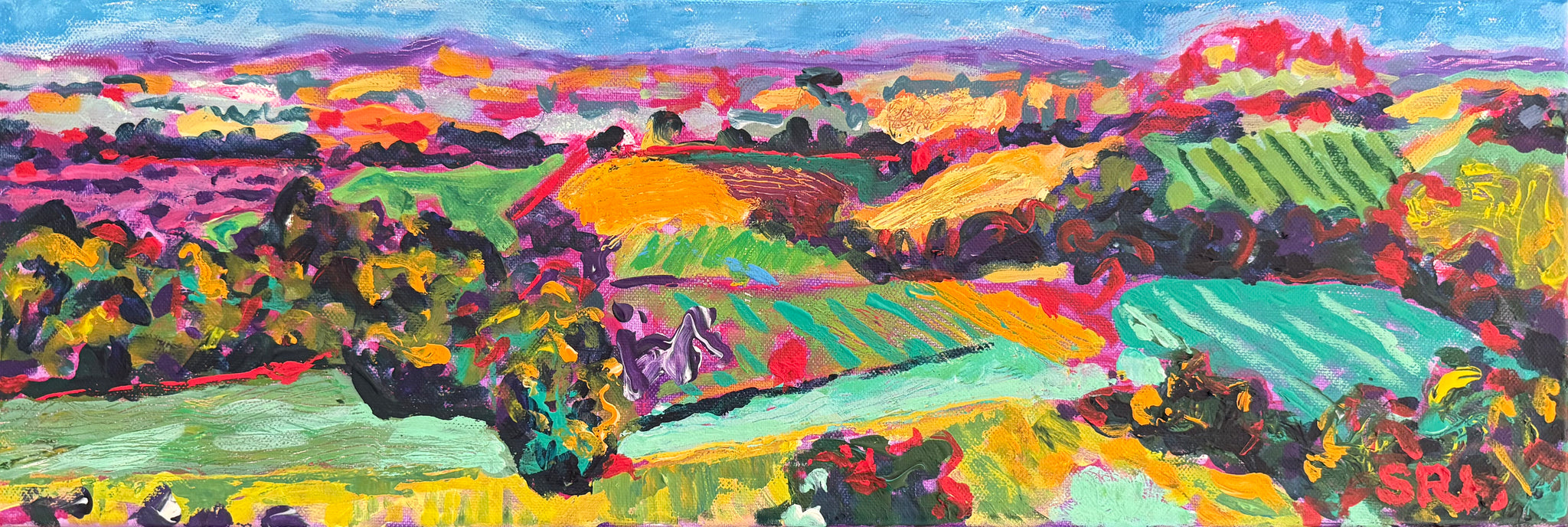 Terrefortes- Radiant Horizon | Canvas Print