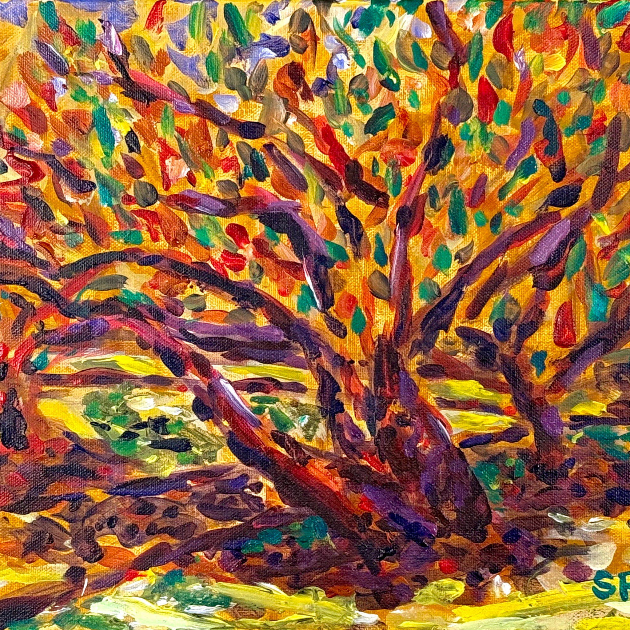 The Expressionist Path | Canvas Print